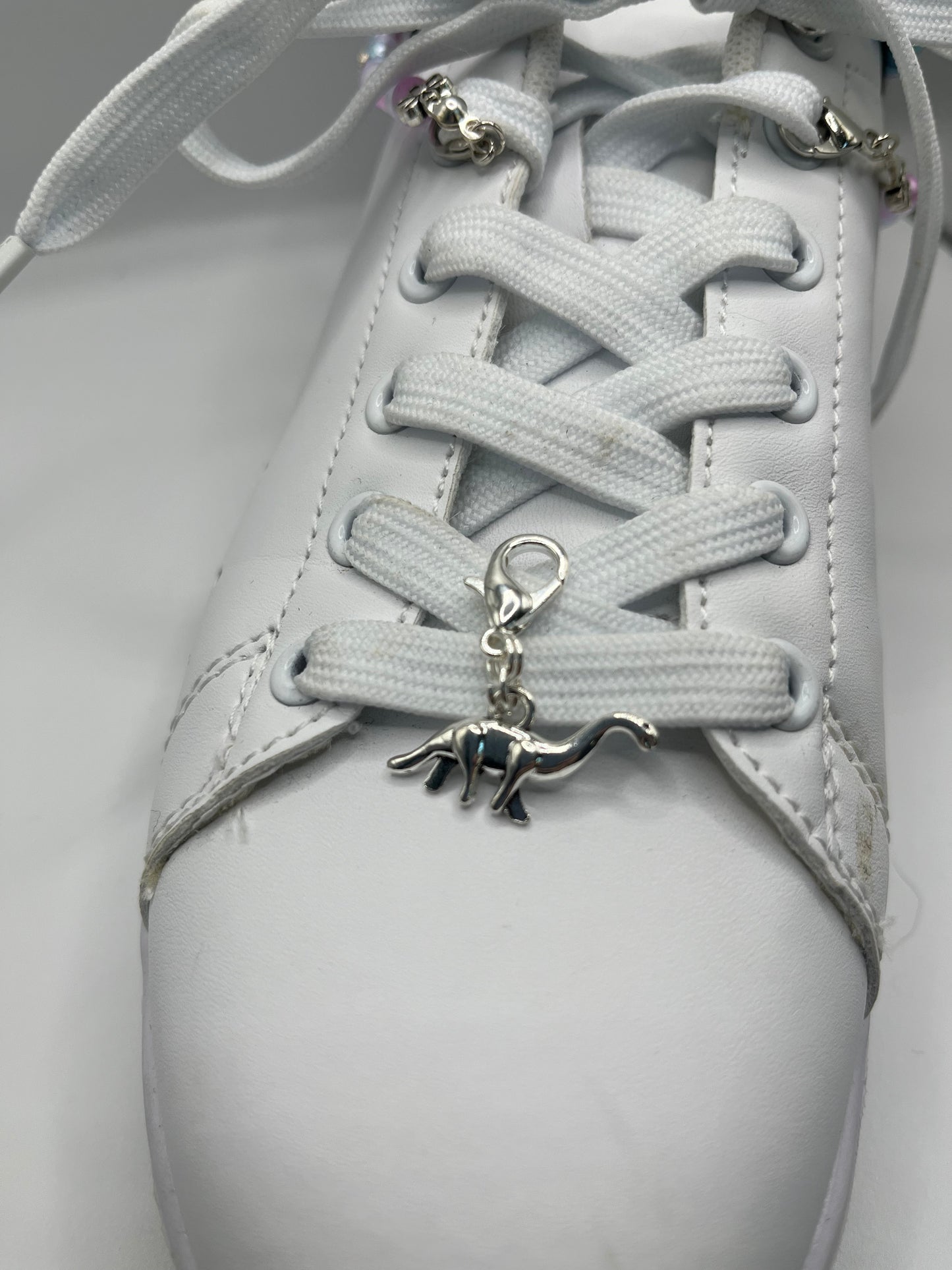 Dinosaur shoe charm