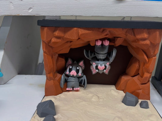 Bat Cave Diorama