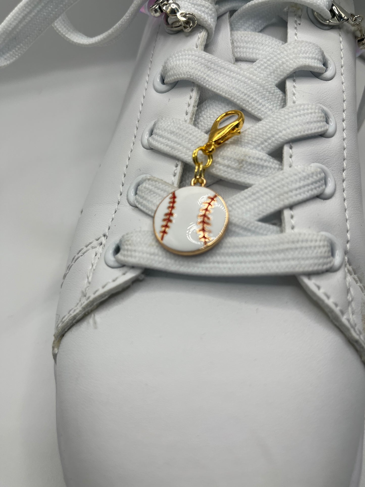 Baseball Shoe charm